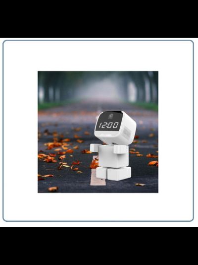 DE-WMrobot-clock Видеоняня WiFi-LAN видеокамера моторизированная с DVR, HD 960 p (cam360)