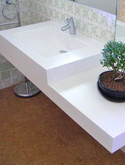 Столешница в ванную из искусственного камня - купить, заказать в Томск