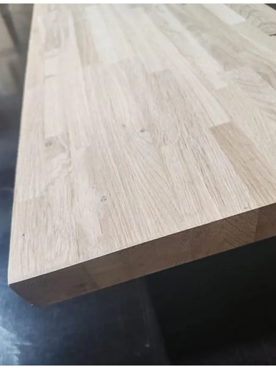 Мебельный щит из дуба (Рустикальный дуб, узкая ламель)