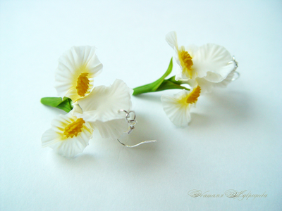 Комплект "Белые ирисы"