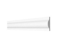 Молдинг Decor Dizain DD10, дюрополимерный, влагостойкий, под покраску, длина 2 м