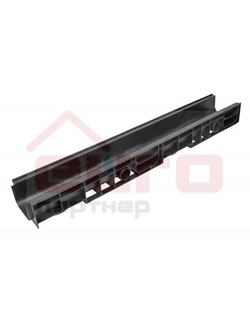 Лоток водоотводный пластиковый DN100 H100