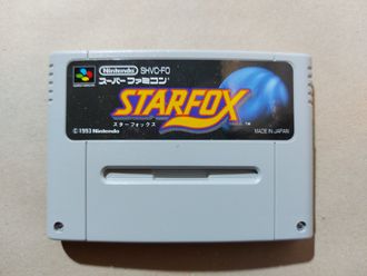 №072 Star Fox для Super Famicom / Super Nintendo SNES (NTSC-J)