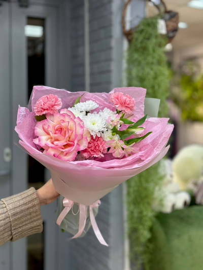 Букет "Розовое облако"