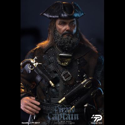ПРЕДЗАКАЗ - Черная Борода, Эдвард Тич (&quot;Черные Паруса&quot;) - Коллекционная ФИГУРКА 1/6 Pirate Captain (PT-0017) - Premier Toys ?ЦЕНА: 22900 РУБ.?