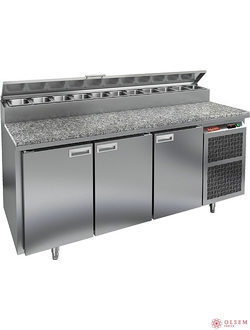 Стол для пиццы HICOLD PZ2-111/GN (1/6) гранит