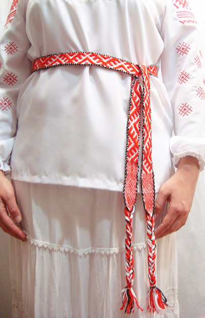 Женский пояс "Репейник".