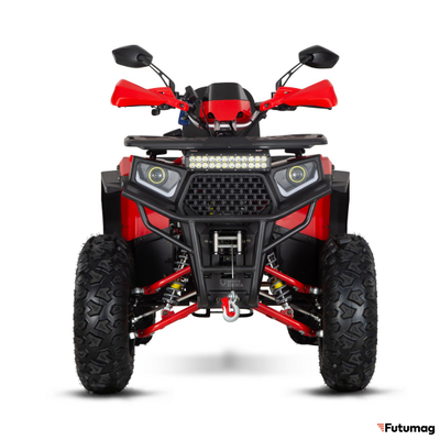 Бензиновый квадроцикл WHITE SIBERIA BARS 200CC PRO Красный