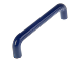 Ручка скоба PLASTIC 009, пластиковая, м/о 96 мм, синяя