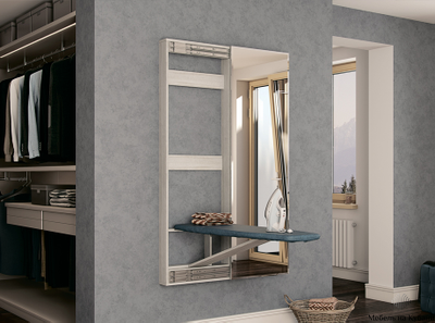 Смарт гладильная доска купе с зеркалом