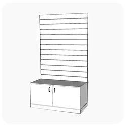 СТЕНДЫ С ЭКОНОМПАНЕЛЯМИ - СЛОТПАНЕЛЯМИ