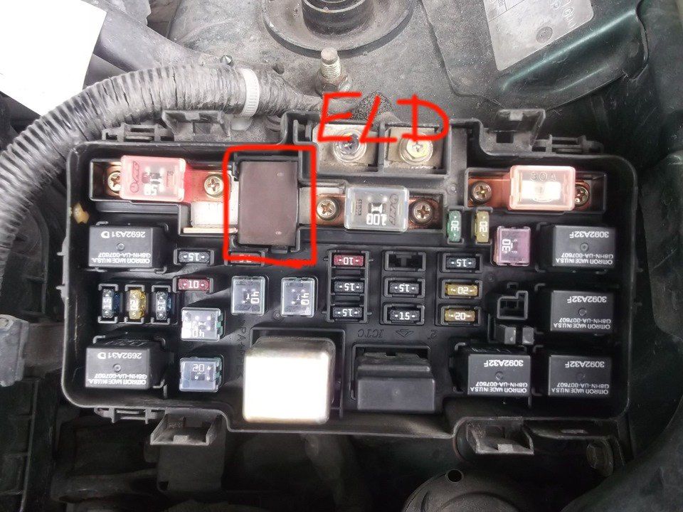 реле eld honda pilot 2