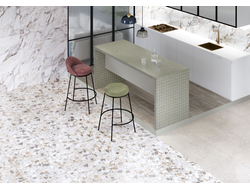 Теrrаzzo-X, 60х120 см, керамогранит, Cветлый Лаппато Ректификат (9 мм), K949753LPR