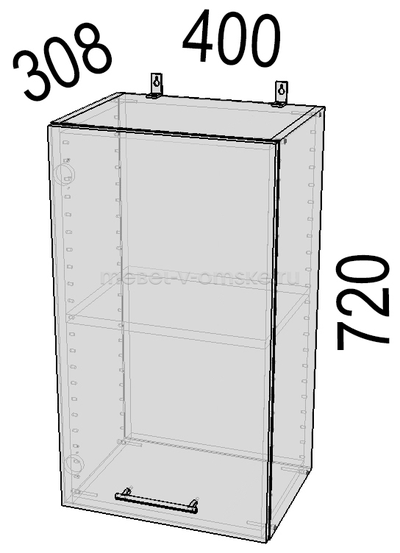Шкаф кухонный Винчи А-40 (400)
