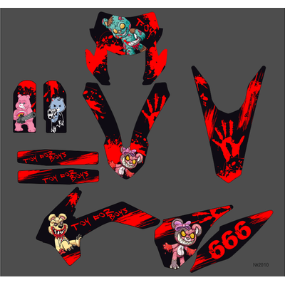 Наклейки BSE PH, BSE Z1,  Kayo K1,GR1 ,Motoland 250 2017 2018