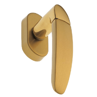 Оконная ручка Morelli Luxury &quot;DALI&quot; OSA/OTL с 2-х позиционная. механизмом Цвет - Матовое золото/золо