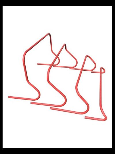 Барьер тренировочный, комплект 4 шт, 15 - 60 см AV905/80