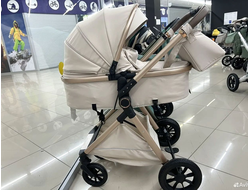 Детская коляска 3 в 1 Luxmom V2 Бежевый