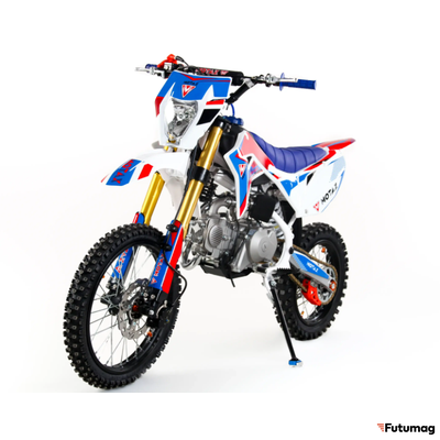 Бензиновый питбайк MOTAX MX 140 (17/14) синий