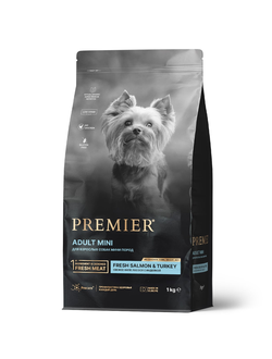 PREMIER (Премьер) сухой корм для собак мини - пород, Лосось 1 кг