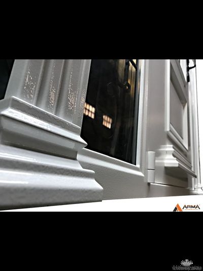 Императрица 	Шпон дуба,эмаль белая, 26 мм