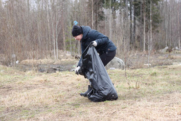Уборка Семейной Аллеи