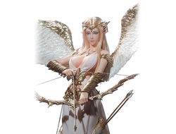 ПРЕДЗАКАЗ - Светлая эльфийка-ангел - Коллекционная фигурка 1/6 Dawn Angel (White) (PL2025-233A) - TBLeague ?ЦЕНА: 27700 РУБ.?