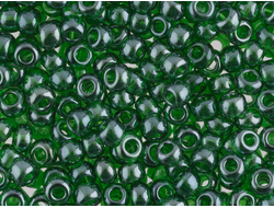БИСЕР PRECIOSA 10/0 - 50г - 56120 ПРОЗРАЧНЫЙ БЛЕСТЯЩИЙ ЗЕЛЁНЫЙ