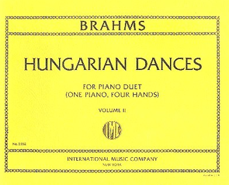 Brahms Hungarian Dances for piano four hands vol.2