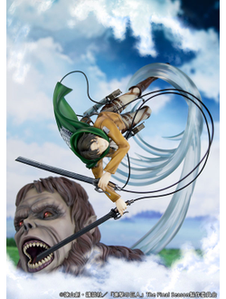 Фигурка Леви и Титан-зверь (Levi, Kemono no Kyojin)