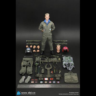 Американский пилот F-14 ("Топ Ган") - Коллекционная ФИГУРА 1/6 US Navy Fighter F-14 Pilot –Tom &amp; Nick (MA80182) - DID