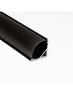 Алюминиевый профиль 4L-1616-UB ANOD Black | Черный ANOD