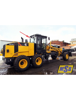 Стекло заднее на LiuGong 4215