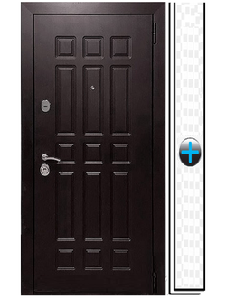 Входная дверь РЕКС 8 (REX 8) / Внутренняя ПАНЕЛЬ НА ВЫБОР