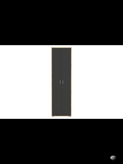 Антре 65.07 Шкаф  Дуб вотан / Диамант серый