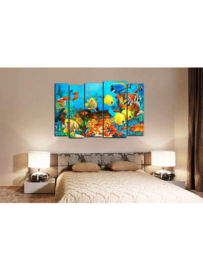 Модульная картина &quot;Море в красках&quot;