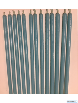 Свеча Голубая №60 (1 час 20 минут горения).