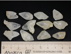 Кальцит, кристалл в ассортименте, Россия, КЧР, Усть-Джегутинский район (18-22 мм, 2,5-4 г) №27060