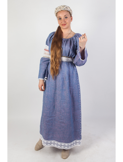 Платье льняное "На любовь"