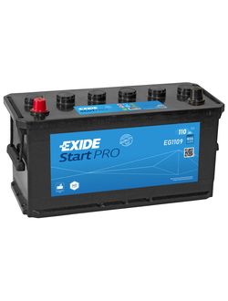 АККУМУЛЯТОР EXIDE Start Pro EG1109 L+ 110Ah 800А (En)
