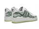 Nike Air Force 1 Skeleton Qs Low white белые