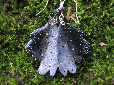 Мистические серьги "Крылышки Туманной Феи"