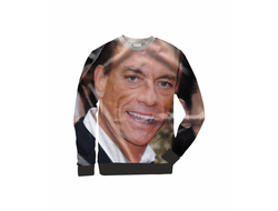 Свитшот 3D Jean-Claude Van Damme, Жан-Клод Ван Дамм №14