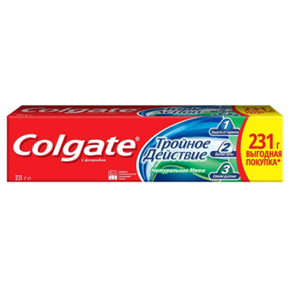 Зубная паста Colgate Тройное действие, 150 мл