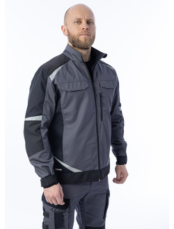 Куртка BRODEKS KS 202 цв. серый/чёрный
