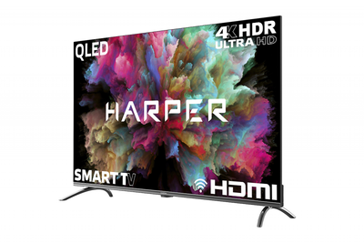 Телевизор Harper 50Q850TS  50"  4K Smart TV  Черный
