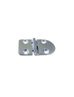 Петля с отверстиями под потайную головку Marine Quality TPC 86330 70x40x4мм М6x50мм из нержавеющей стали AISI316