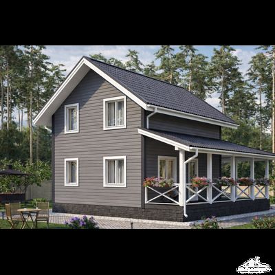 Лесной 113м2 8х8