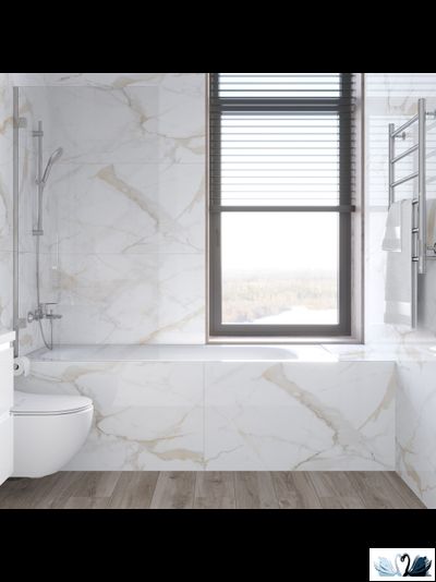 Керамогранит Italica Calacatta Superior 60х120 см белый полированный