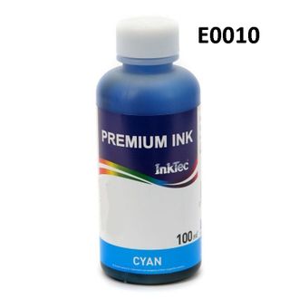 ЧЕРНИЛА InkTec E0010 CYAN ОРИГИНАЛ для Epson 100мл водорастворимые